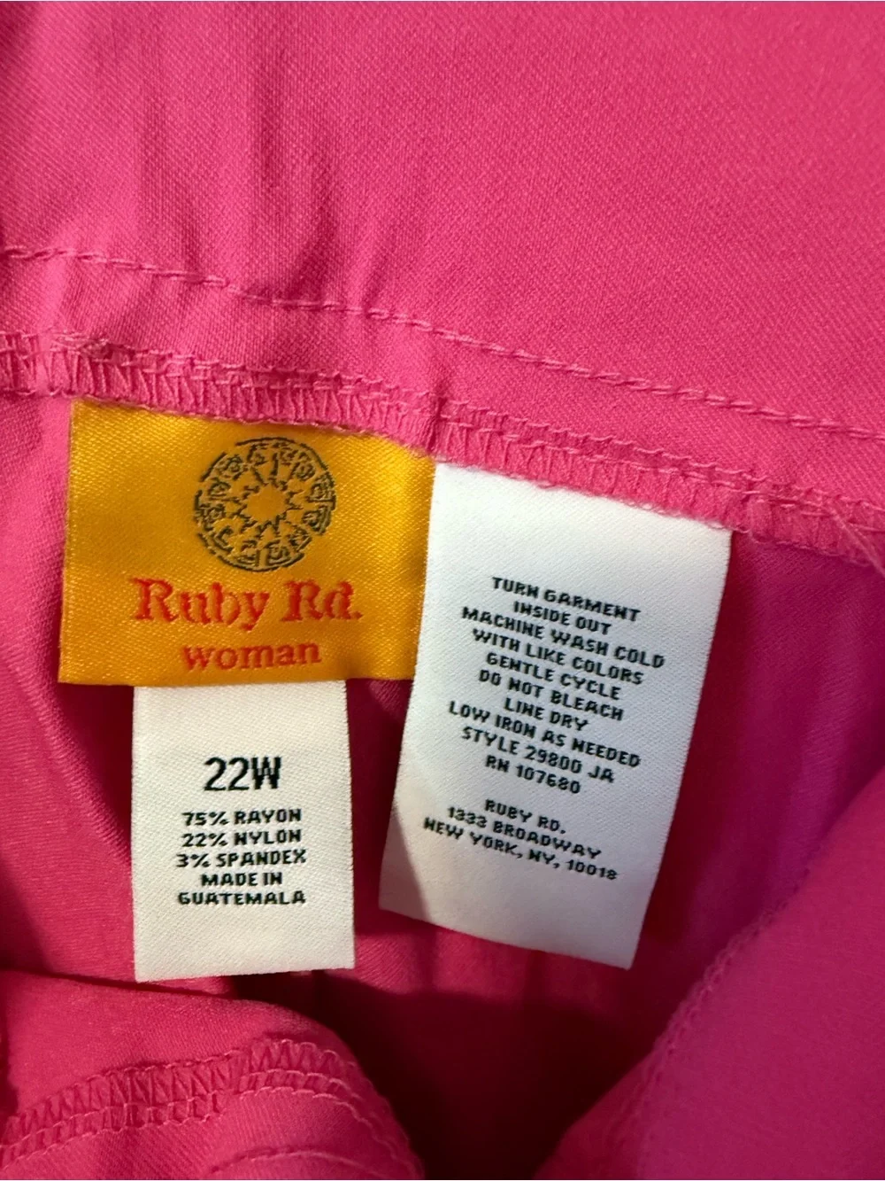 Ruby Rd. comfort stretch